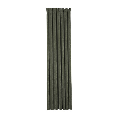 Gordijn chenille – groen – 140×250 cm